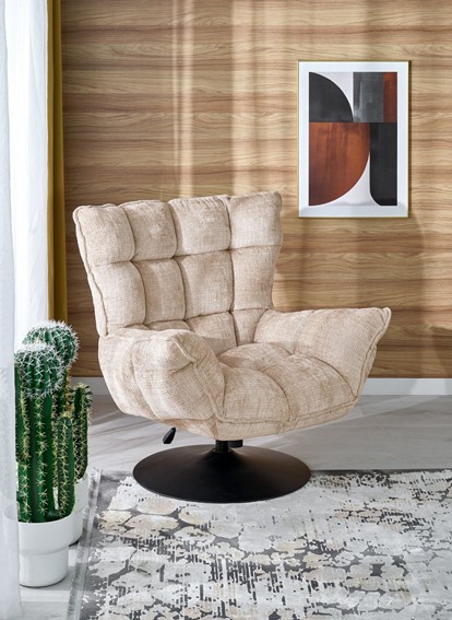 Fotel Wypoczynkowy HAGEN Beżowy