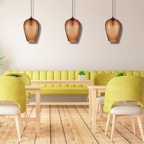 Listwa Wisząca CIRELLA 3 Czarny/Brązowy