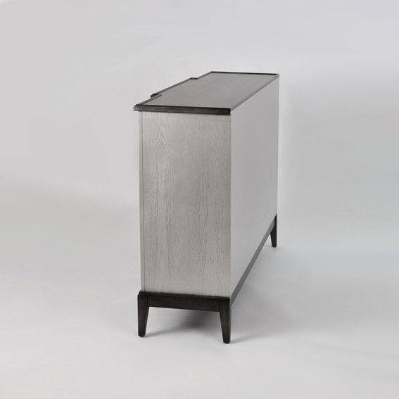 Komoda STILIG ST504 Szary/Brązowy