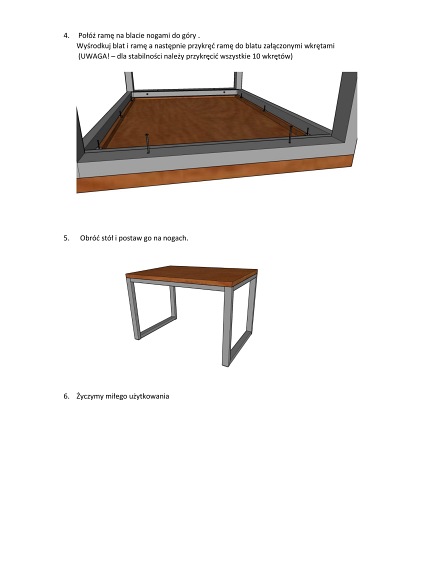 Stół LORAS II 180x90 Lity Dąb/Biały