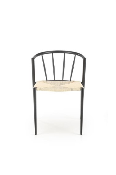 Krzesło K515 Czarny/Naturalny