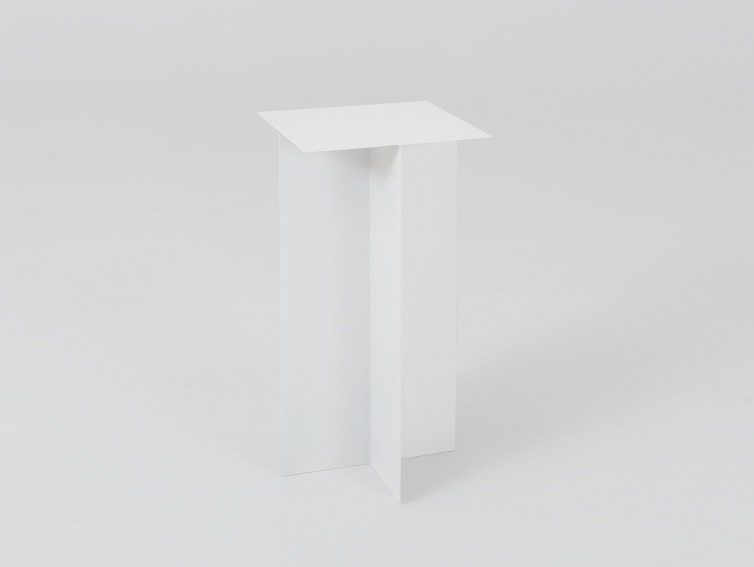 Stolik Oli Metal 30x30x60 Biały