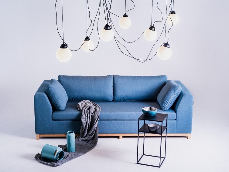 Lampa Wisząca Glass M 7 20 Czarny