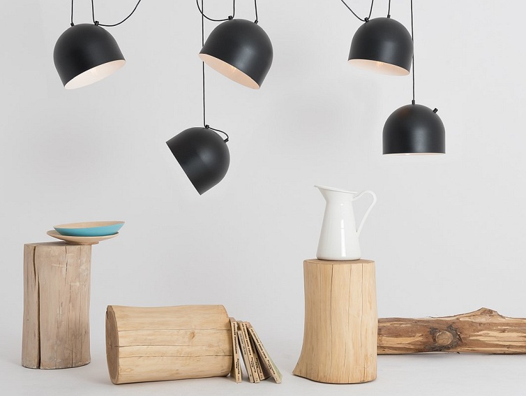 Lampa wisząca POPO L 6 – czarny