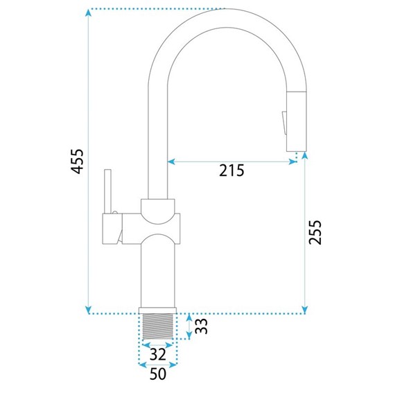 Bateria Kuchenna FRESH HIGH Nikiel Szczotkowany