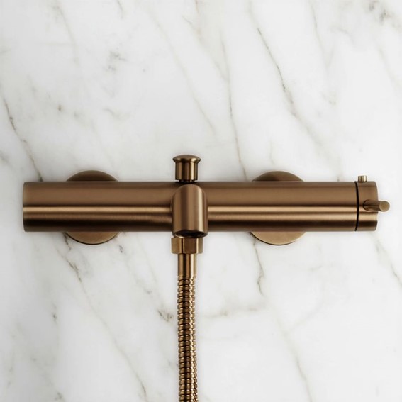 Bateria Wannowa FOSS Miedź Szczotkowany