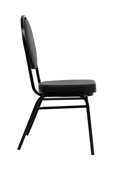 Krzesło Bankietowe/Konferencyjne HEBE Czarny