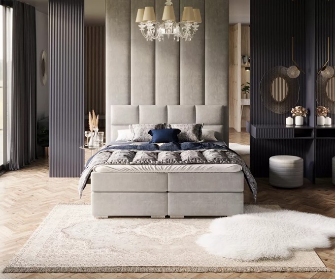 Łóżko Kontynentalne PORTLAND 180x200