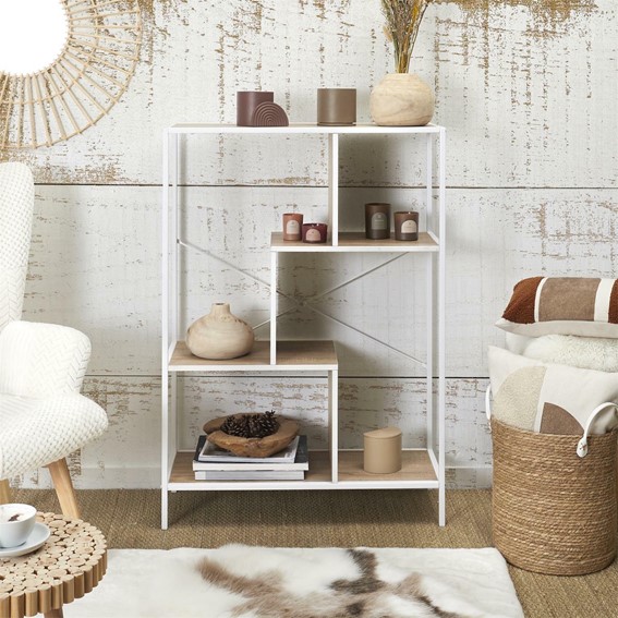 Regał RACK M Biały