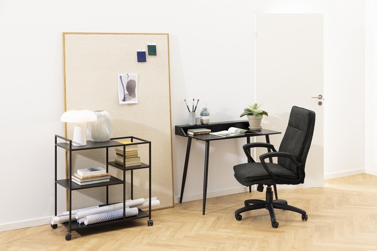 Fotel Biurowy BRAD Antracytowy