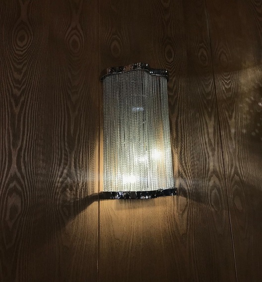 Kinkiet ATLANTA WALL 2 - aluminium, stal