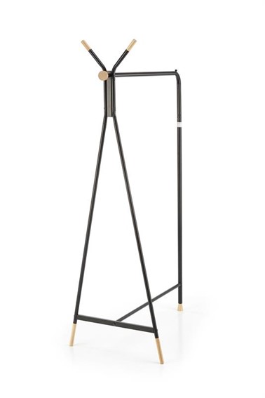 Wieszak WU32 Czarny/Naturalny