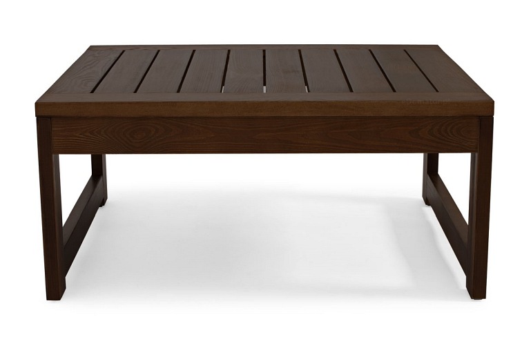 Zestaw Ogrodowy MALTA 4-Osobowy Ciemny Brązowy/Grafit