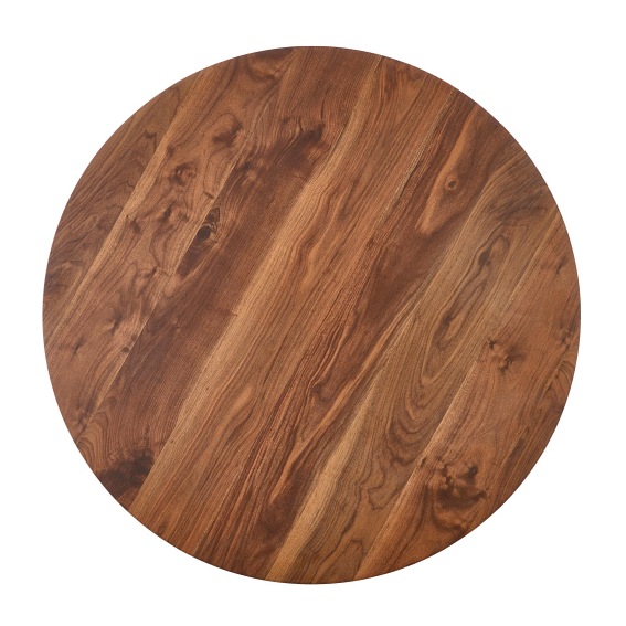 Stół Domenico 76x110 Orzech/Złoty