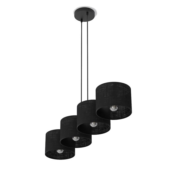 Lampa Wisząca ECO 4 Czarny