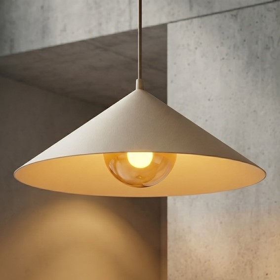 Lampa Wisząca MONO 1L Beżowy/Miodowy