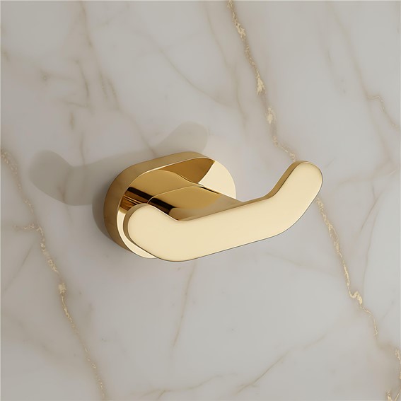 Wieszak Łazienkowy TIL 105 Złoty