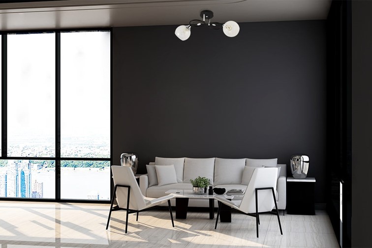 Żyrandol LINKOLN 2 Czarny