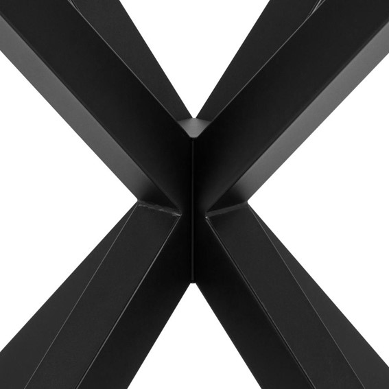 Stół HEAVEN Fi119cm Czarny