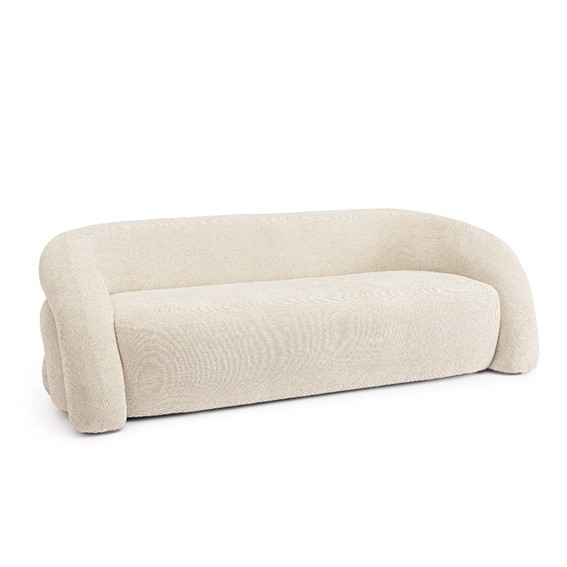 Sofa CLEMENCE SHELL Beżowy