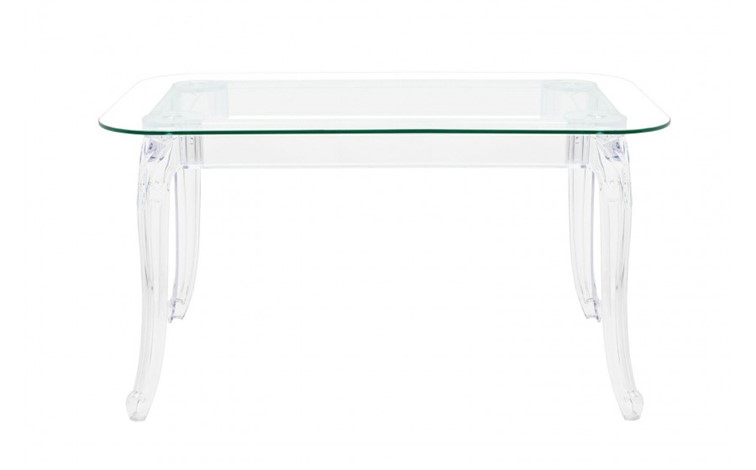 Stół KING 160x100 Transparentny