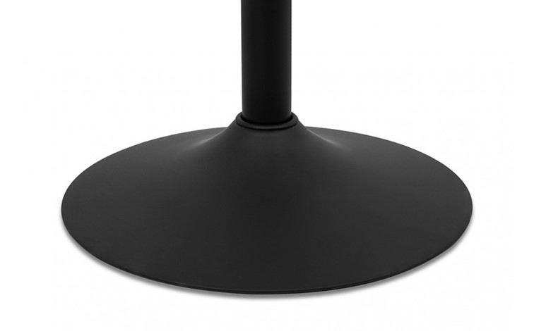 Krzesło Barowe VOLT Czarny/Ciemny Wiąz