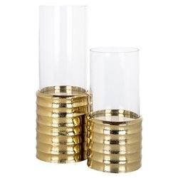 Świecznik BODIL L Złoty