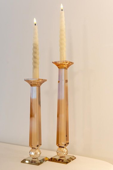 Świecznik MILOU S Brąz