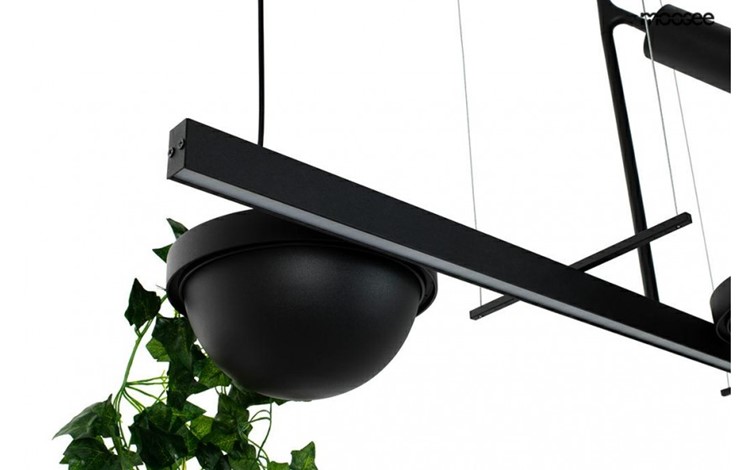 Lampa Wisząca PLANT LINE Czarny/Zielony