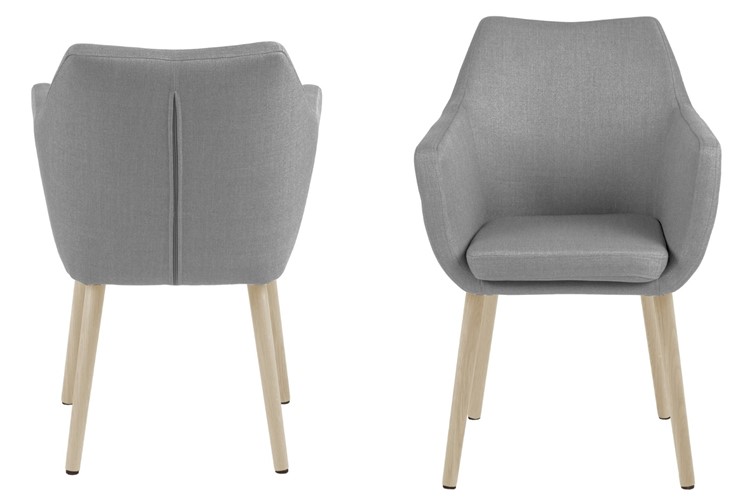 Krzesło NORA Szary Jasny