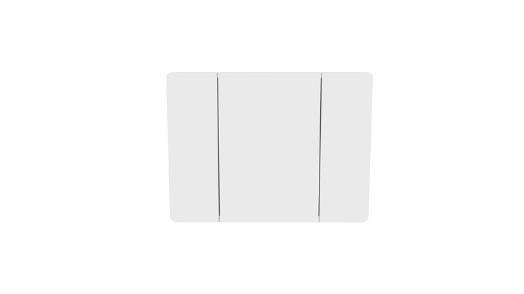 Szafka z Lustrem ARUBA 845 Biały