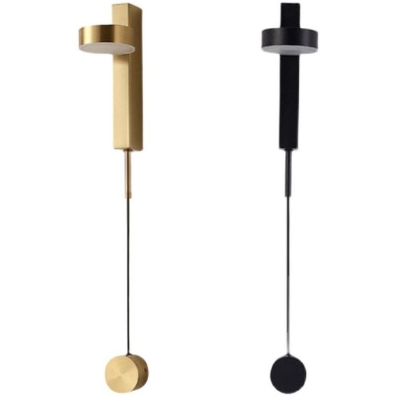 Lampa Ścienna CLARID BLACK Czarny