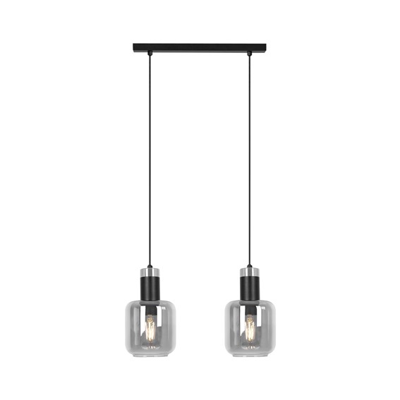 Lampa Wisząca DENIS K-5261 Czarny/Grafitowy