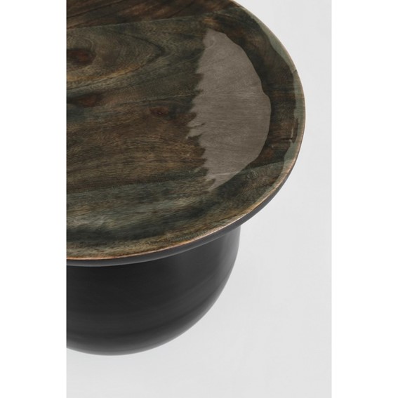 Stolik Kawowy ZAINAB fi40 Czarny