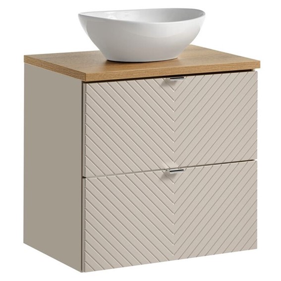 Zestaw Meblowy LOLA 60cm Dąb Coast Evoke/Kaszmirowy Mat