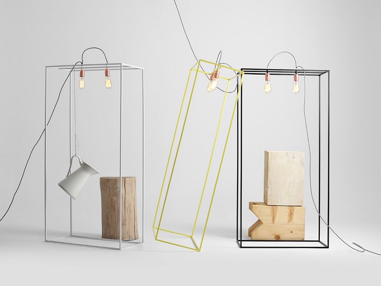 Lampa Podłogowa METRIC FLOOR M Czarny