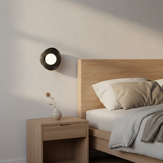 Kinkiet OZZY K1 Czarny