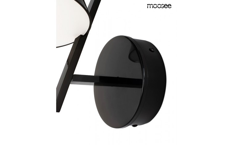 Lampa Ścienna MAGO Czarny