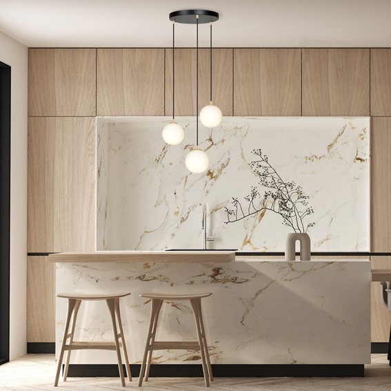 Lampa Wisząca ROYAL 3 Czarny