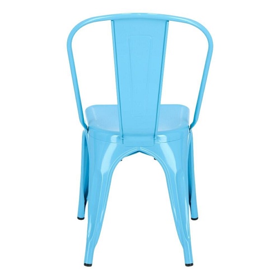 Krzesło PARIS Inspirowany Tolix Niebieski