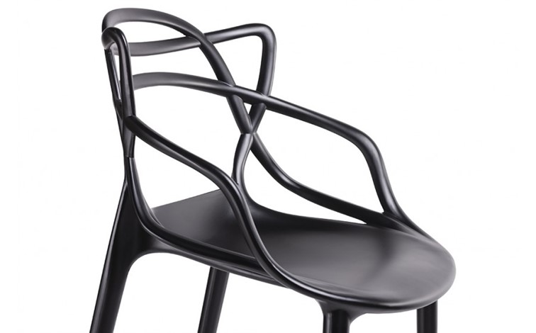 Krzesło Barowe HILO PREMIUM 75cm Czarny