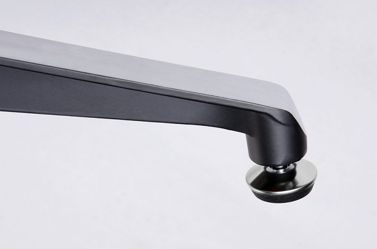 Fotel LOUNGE Czarny Różana Skóra Naturalna