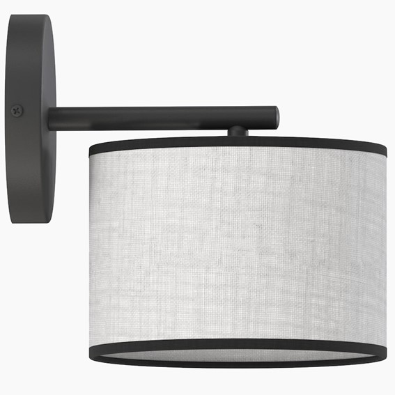 Kinkiet ECO K1 Czarny/Szary