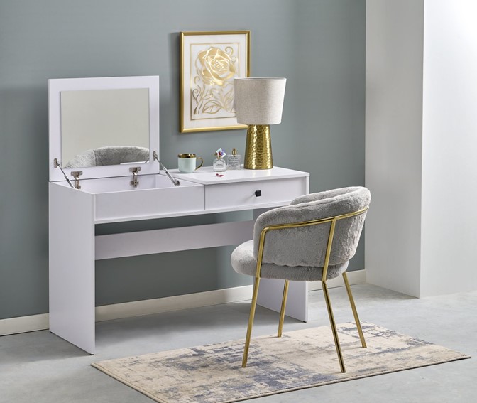 Toaletka MEGAN Biały