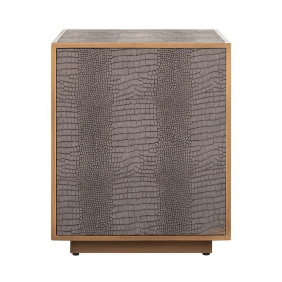 Komoda CLASSIO Szary/Złoty