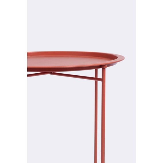Stolik Ogrodowy AUSTIN fi46 Czerwony