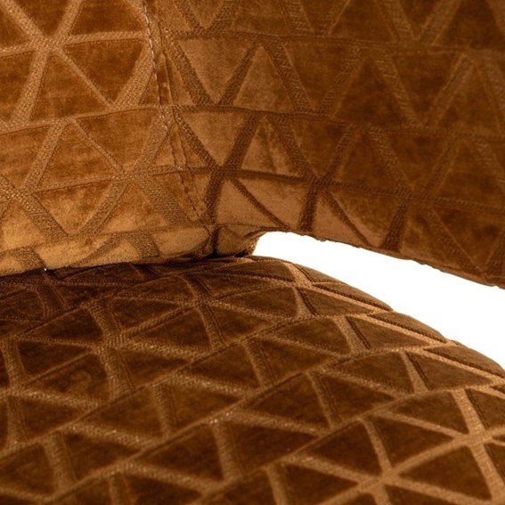 Krzesło Barowe INDIGO GOLD Pomarańczowy