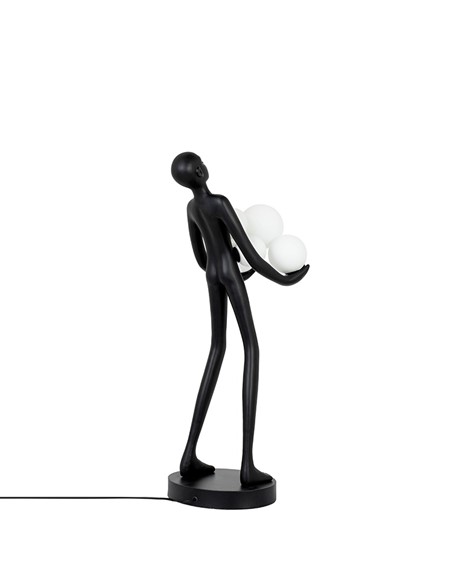Lampa Podłogowa HUMAN PREMIUM Czarny