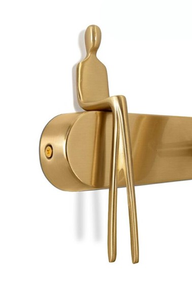 Lampa Ścienna BOY TUBE R Złoty