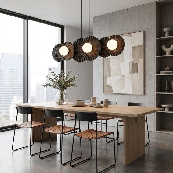 Lampa Wisząca UMBRA 6 Czarny